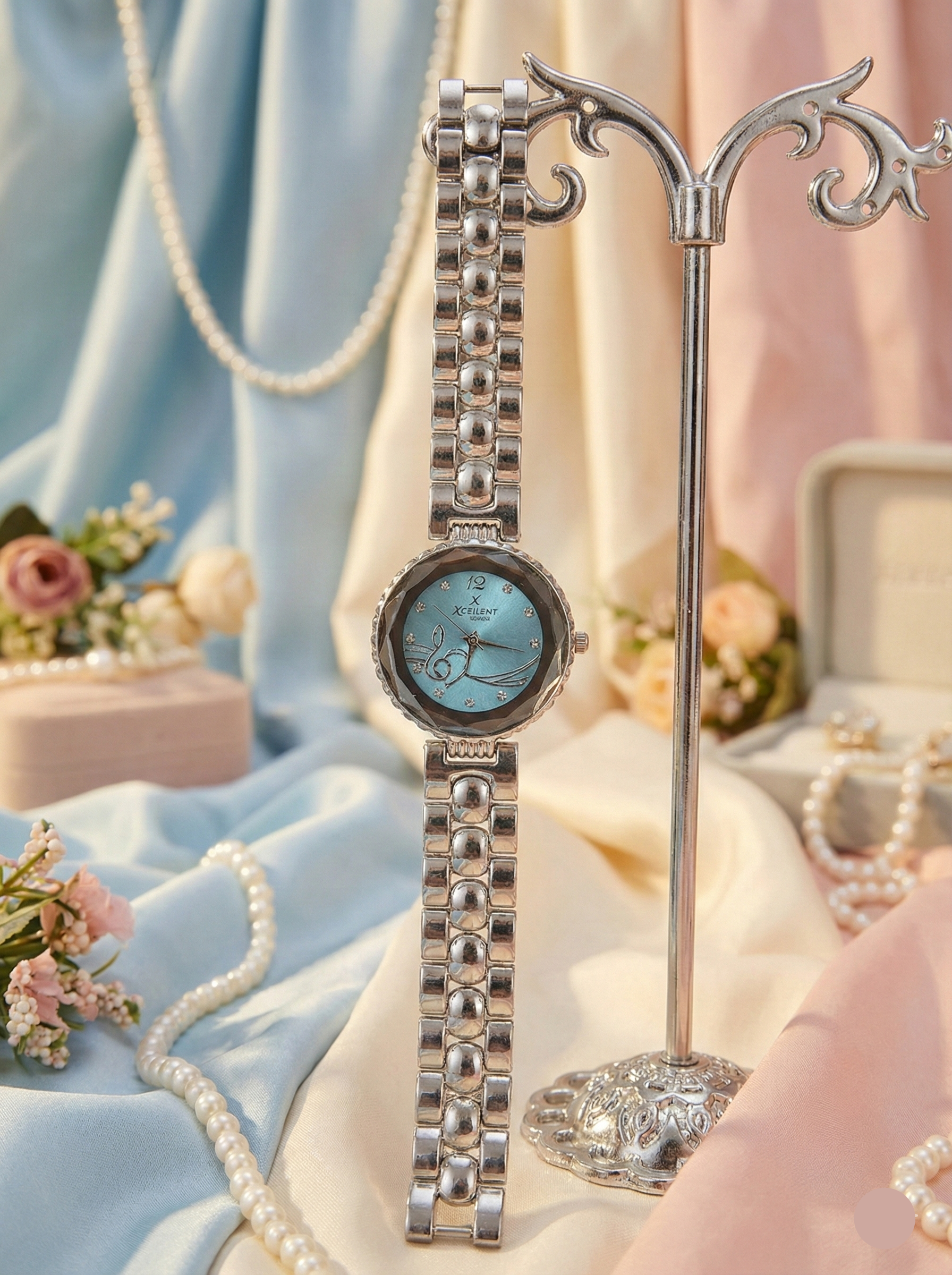 "Melody" Faceted Crystal Watch