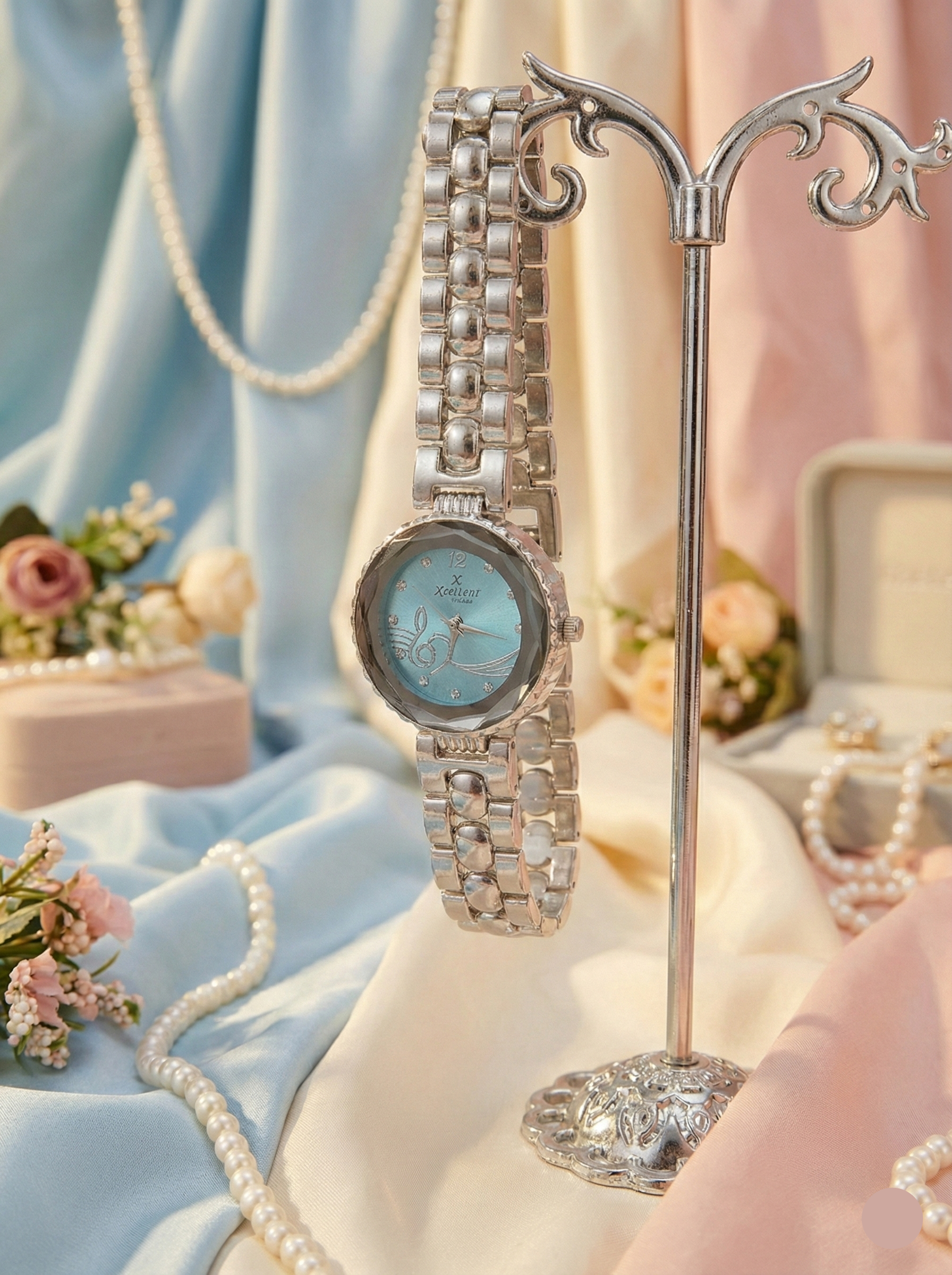 "Melody" Faceted Crystal Watch
