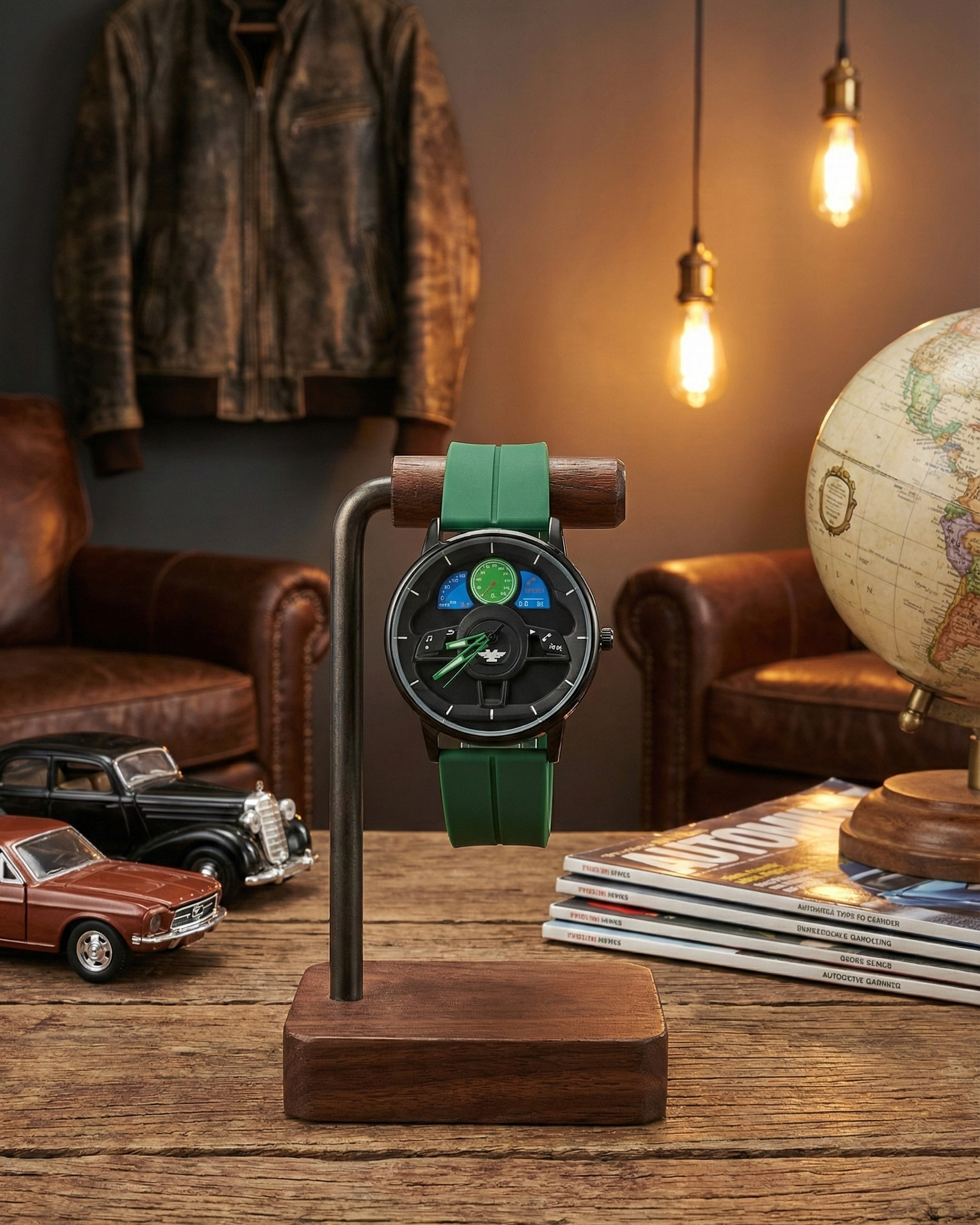 Sport Chrono Dial Silicone Strap