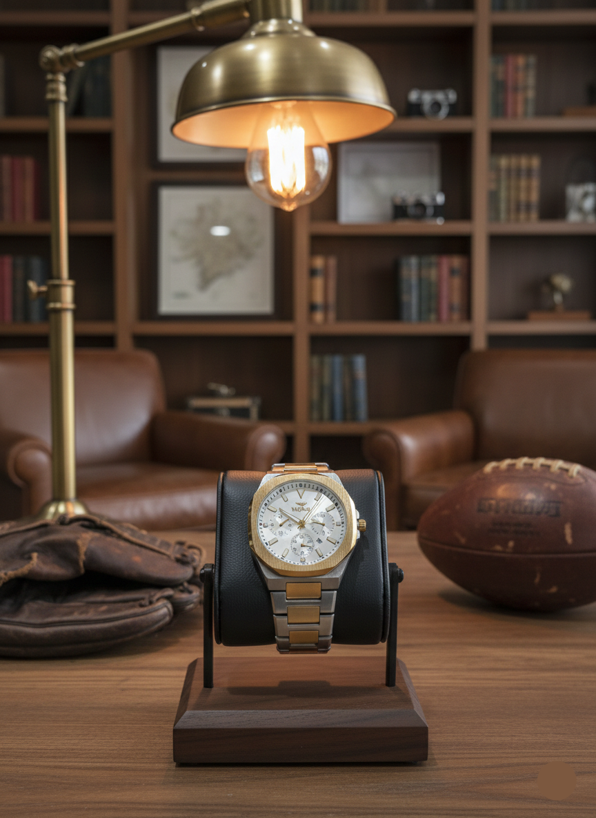 Legacy Chronograph – Two-Tone Steel & Gold