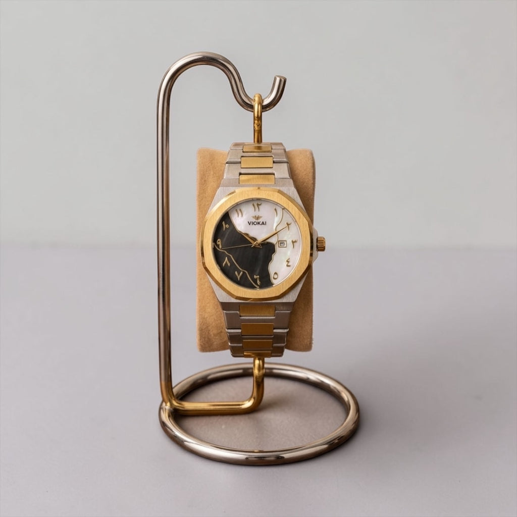Vickai Two-Tone World Dial