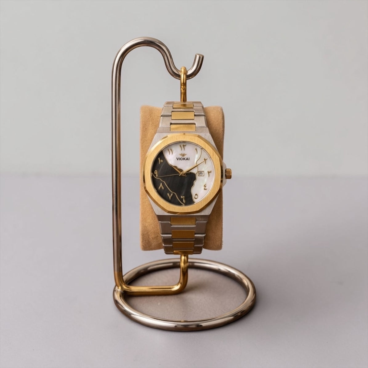 Vickai Two-Tone World Dial