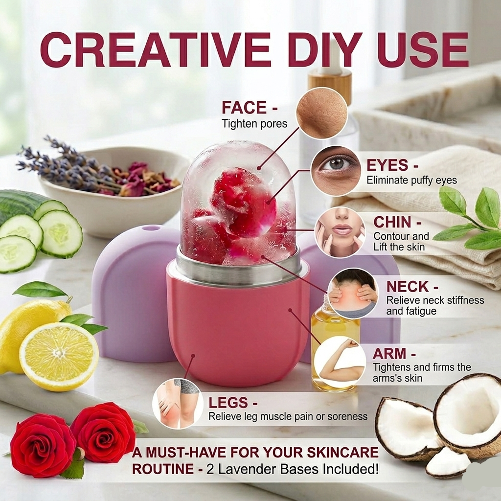 GlowSphere Ice Facial Pod