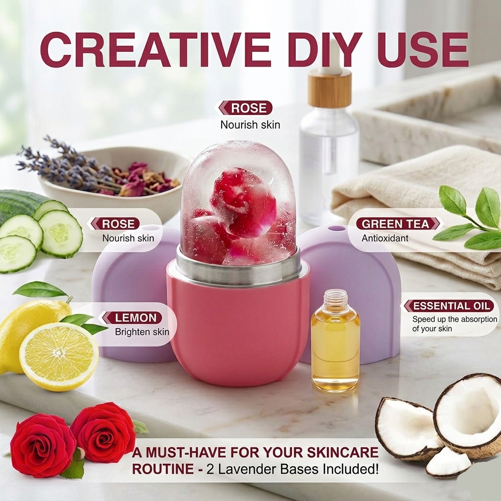 GlowSphere Ice Facial Pod