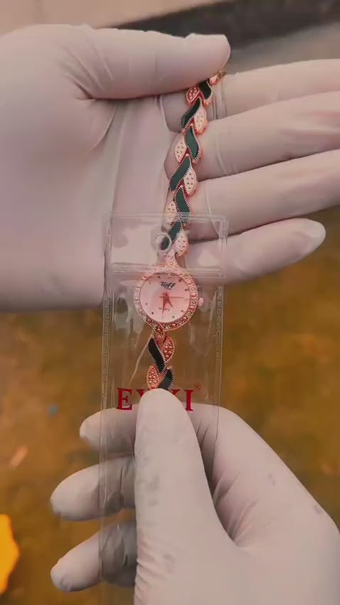 Gold &amp; Black Luxury Watch