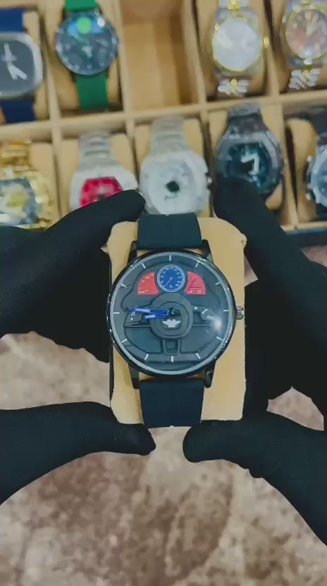 Sport Chrono Dial Silicone Strap